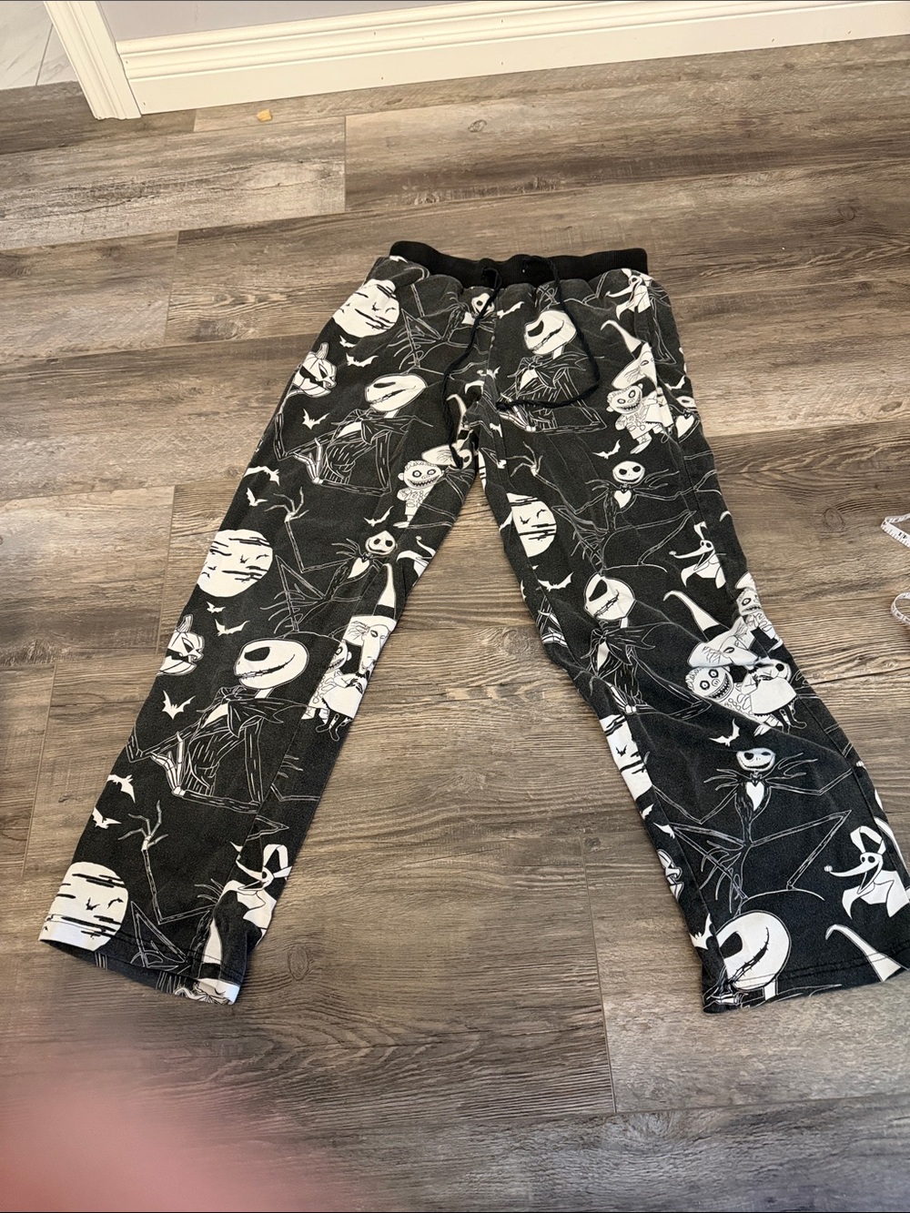 Disney Black Graphic Lounge Pants - Themed Print
